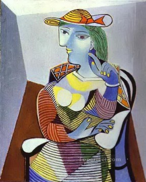  Marie Lienzo - Marie Therese Walter 1937 Cubismo